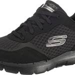 Skechers Flex Appeal 3.0 Go Forward, Scarpe Da Ginnastica Donna, Nero, 36.5 EU