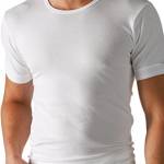 Mey 2802 Men's Noblesse White Pima Cotton Short Sleeve Top XXLarge