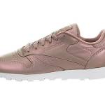 Reebok - Pelle classica perlata Donna , rosa (Rose Gold/White), 42 EU