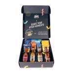 APERIBOX BIRRA - Box composta da Snack salati e 4 birre artigianali regalo San Valentino per Lui