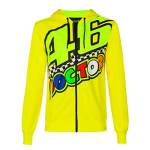 Valentino Rossi VR46 Classic, Felpa Uomo, Giallo, S