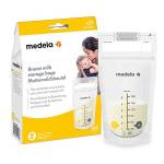 Medela Set di Sacche per la Conservazione del Latte Materno da 180 ml, Confezione da 25 Sacchetti per Raccolta del Latte Materno senza BPA con Doppia Chiusura, Congelamento e Scongelamento Rapido