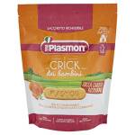 Plasmon Snack i Crick dei Bambini Zucca, Carota, Rosmarino 100g 6 Confezioni Snack cotti al forno, senza sale aggiunto, perfetti per le manine del tuo bambino