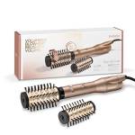 BaByliss AS952E Spazzola Rotante ad aria calda 650W, 2 testine: 50mm + 40mm, funzione ionica, 2 direzioni di rotazione, 2 temperature + aria fredda