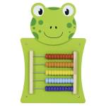 LEARNING ADVANTAGE Frog Activity Wall Panel – Toddler Activity Center – Toddler Activity Tounted Toy for Kids Aged 18M+ – Decor for Bedrooms and Play Areas