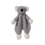 Apricot Lamb Animali di peluche Coperta di sicurezza Koala grigio Coperta per personaggio della scuola materna per neonati Coperta di lusso per coccole (Koala grigio, 25 cm)