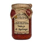 Nduja Calabrese di Spilinga 280gr, Salame Piccante Spalmabile di Puro Suino - Prodotti Tipici Calabresi - Salsa Gourmet Artigianale - Made Italy - Delizie Vaticane di Tropea