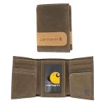 Carhartt Portafoglio Trifold Bicolore Uomo, Due tonalità marrone, Taglia unica