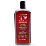 American Crew American Crew 3-In-1 Shampoo Conditioner & Bodywash Tappo per orecchie 4 centimeters Nero (Black)