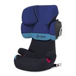 Cybex Silver, Seggiolino Auto Solution X2-Fix, Gruppo 2/3, 15-36 kg, con Isofix, Blu (Blue Moon)