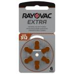 Rayovac 312 - batterie per apparecchi acustici PR41, 312AE, A312, DA312, P312 PR312H (confezione da 120)