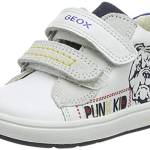 Geox B Biglia Boy D, Primi Passi Bimbo 0-24, Bianco (White), 24 EU