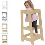 Stepup Baby Torre Montessoriana bambini Con Piccolo Gradino | Seggiolone | Altezza Regolabile | Ringhiera Di Sicurezza | Vernice | Trasformabile per bambini da 18 mesi a 4 anni - Verniciato