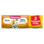 Plasmon Omogeneizzato Frutta Pera 80g 24 Vasetti con Pere Italiane 100% naturale, con aggiunta di Vitamina C