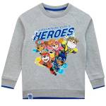 Paw Patrol Maglione Bambino | Felpa per Ragazzi The Mighty Movie | Grigio | Merce Ufficiale | 18-24 Mesi