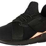 PUMA Women's Muse Wn's Sneaker, Black Rose Gold, 8.5 M US