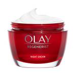 OLAY Crema Viso Notte Regenerist, Antirughe, Idratante con Acido Ialuronico, Niacinamide e Vitamina B5, Rassoda e Idrata la Pelle in Profondità per un Aspetto Tonico e Rigenerato, 50ml