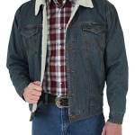 Wrangler Men's Big & Tall Western Style Lined Denim Jacket, 2X-Large Tall