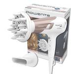 Rowenta CV5830 Studio Dry Glow Asciugacapelli con Booster Ionico, Phon per Capelli 2100W, Tecnologia Effiwatts, Thermo Control, 1 Diffusore e 1 Concentratore, 6 Combinazioni di Velocità/Temperatura