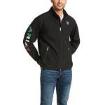 ARIAT Men's New Team Softshell Mexico Jacket, Black