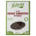 Felicia, Fusilli di Grano Saraceno Integrale, Ricca di Magnesio, Ricca di Manganese, Fornte di Fibre, Senza Glutine, Bio, Vegan, Gusto Deciso, Confezione da 340 g