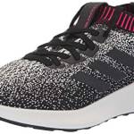 Adidas Purebounce+ - scarpa da corsa per donna, Bianco (White/Black/Chalk Pearl), 42.5 EU