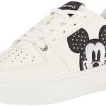 Desigual Borchie, Shoes_Fancy_Mickey Studs 1000 White Donna, Bianco, 38 EU