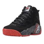 Fila - 1bm00219014 Uomo , multicolore (Black/Red/White), 46 EU