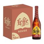 Leffe Rouge, Birra Bottiglia - Pacco da 6x75cl