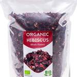 Fiori di Ibisco Biologici Egiziano | Qualità Premium | 1Kg BIO Hibiscus | Petali Grandi Tè Sfuso