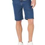 Wrangler Jeans Corti Classici con Cinque Tasche dalla vestibilità Comoda Pantalocini Denim, Pietra Scura, 50 Uomo