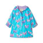 Hatley Jacket Giacca Splash, Doodle Butterflies, 4 Years Bambina