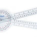 Goniometer 12 Inch Plastic 360 degree, sports therapy product