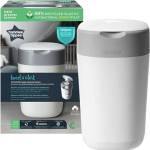 Tommee Tippee Twist & Click Sangenic Sistema Avanzato di Smaltimento Pannolini, Mangiapannolini, Bianco