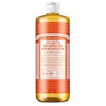 Dr. Bronner's Magic Soaps Pure-Castile Soap, 18-in-1 Hemp Tea Tree - Sapone di Castiglia liquido, detergente multiuso agli estratti di canapa e albero del tè, flacone da 946 ml