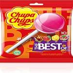 Chupa Chups Caramelle Lecca al Gusto Assortiti di Frutta, 10 Lecca, 120g