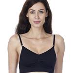 Noppies - Reggiseno, Donna Nero (Schwarz (Black)) 34/36- DE