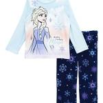 Disney Pigiama da bambina Frozen, Acqua/Marina, 8