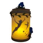 Peter Pan e Tinkerbell catturati in un barattolo di luce, LED nightlight baby room, luce fioca.