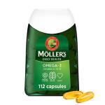 Moller's ® | Capsule di Omega-3 | Olio di pesce con EPA, DHA | 112 capsule