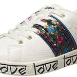 Desigual Scarpe Cosmic Exotic Ind, Ginnastica Donna, Bianco Blanco 1000, 36 EU