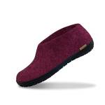 glerups dk Modell AR-02 Unisex Adulto Pantofole di Feltro,Ciabatte, Rosa (Cranberry),42 EU