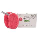 waschies - Set di 2 spugne riutilizzabili per neonati e bambini, Made in Germany, edizione speciale PINK