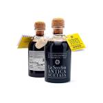 La Secchia - Aceto Balsamico di Modena IGP "Quattro Stelle", Affinato in 16 Botticelle di Ginepro, Media-Alta Densità, Bottiglia 250 ml con Tappo Dosatore in Sughero