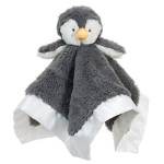 Apricot Lamb Animali di peluche Coperta di sicurezza Pinguino Grigio Coperta di caratteri della scuola materna per neonati Coperta di lusso per coccole (Pinguino Grigio, 35 cm)