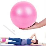 Lanjue Palla da Pilates, Palla da Yoga Palla da Fitness Antiscivolo Anti-Scatto Palla da Yoga Balance Palla Sportiva per Allenamento Addominali e Spalle da 25 cm, Equilibrio, Sport, Pilates