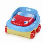 Foppapedretti FP Young Potty, Vasino per Bambini, Rosso/Azzurro/Giallo