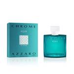 Azzaro Chrome Aqua, Eau de Toilette da Uomo, Spray Vaporizzatore, Profumo Legnoso agli Agrumi, 150 ml