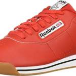 Reebok Princess - Sneaker da donna, Rosso (Techy Rosso/Bianco/Gomma), 42.5 EU