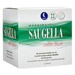 Saugella Cotton Touch assorbenti esterni notte ad azione antiodore con ali in cotone ipoallergenici 12 pezzi